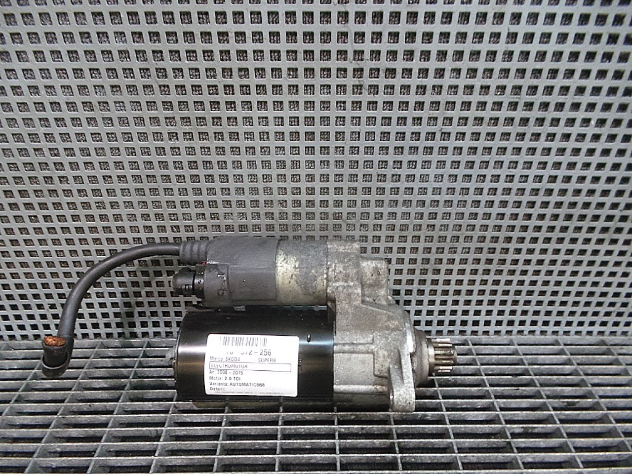 ELECTROMOTOR SKODA SUPERB 2.0 TDI - (2008 2015)