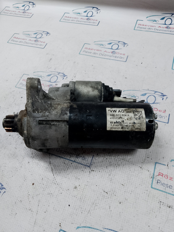 Electromotor Skoda Superb 2 2.0 Motorina 2011, 02E911024A / AUTOMAT