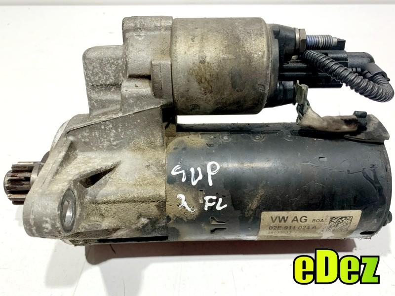 Electromotor Skoda Superb 2 (2008-2013) 2.0 tdi cfhc, cbab 02E911024A