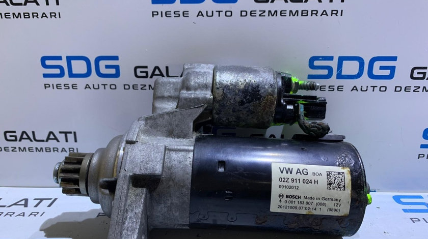 Electromotor Start Stop cu 13 Dinti Cutie 5 Trepte Skoda Yeti 1.6 TDI CAYC 2014 - 2018 Cod 02Z911024H [X3421]