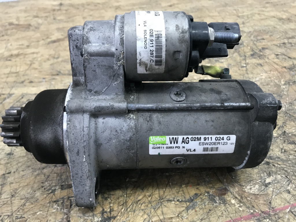 Electromotor start stop SHARAN 7N SILVER sedan 2011 (02M911024G)