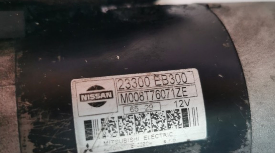 Electromotor / starter Nissan Pathfinder R51 / Navara D40 2.5 Diesel