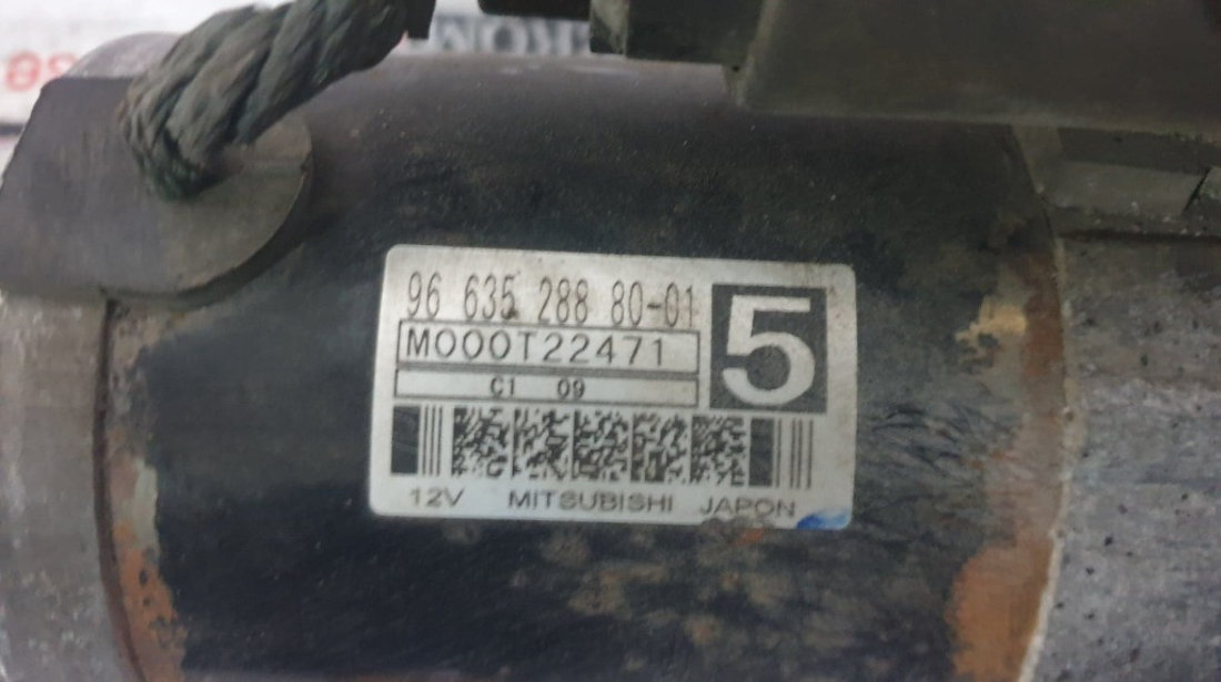 Electromotor Toyota Aygo 1.4HDi 54cp cod piesa : 9663528880-01