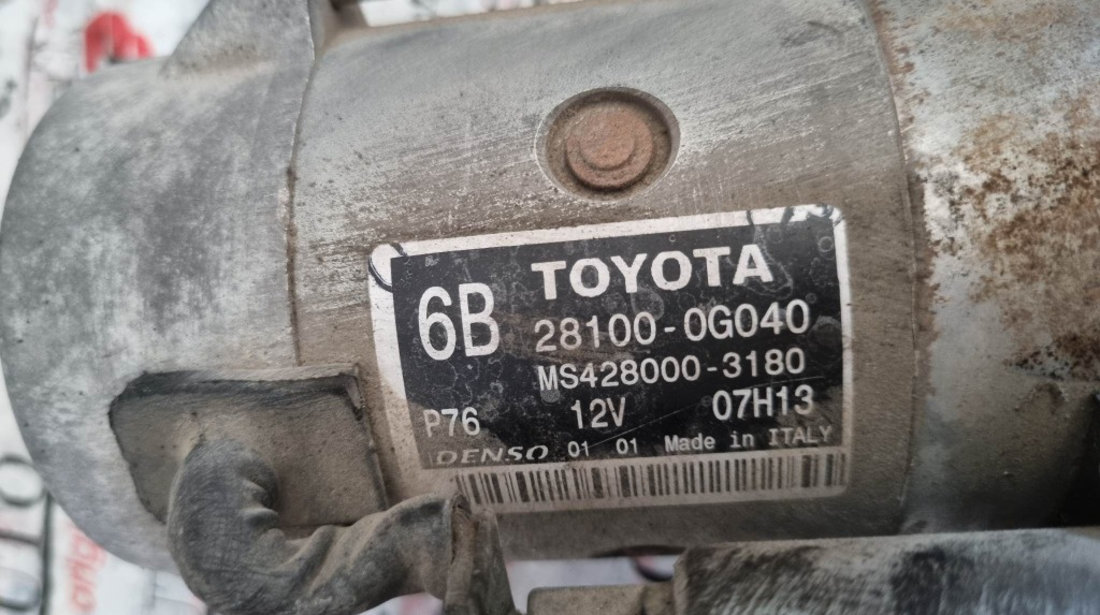 Electromotor Toyota Corolla Verso 2.2 D-4D 136cp cod piesa : 28100-0G040