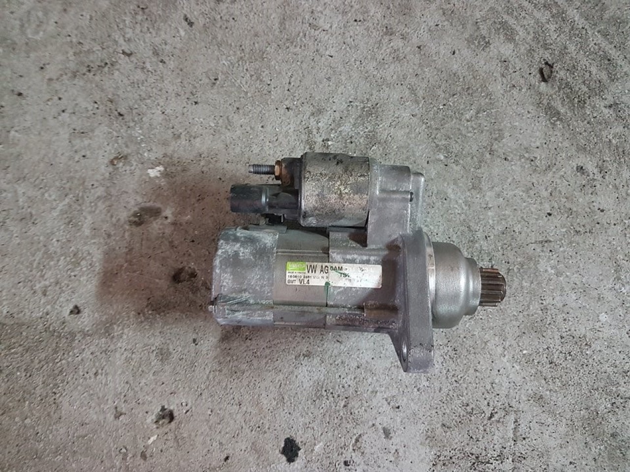 Electromotor valeo 0AM911023L skoda octavia III 1.6 tdi clh cutie dsg 7