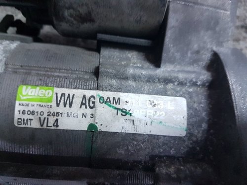 Electromotor valeo 0AM911023L vw polo 6r 1.6 tdi cay cutie dsg 7