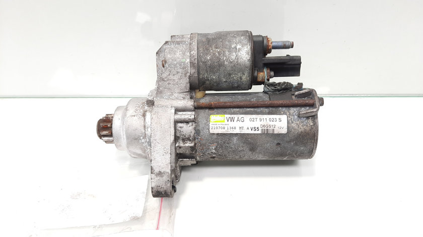 Electromotor (Valeo), cod 02T911023S, Seat Ibiza 5 (6J5) 1.4 BENZINA, BXW, 5 vit man (id:475597)