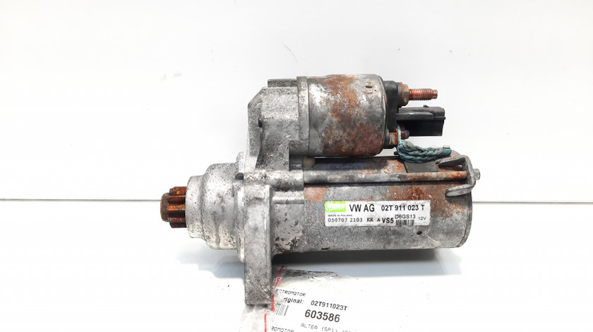 Electromotor Valeo, cod 02T911023T, Audi A3 (8P1) 1.6 benz, BSF, 5 vit man (idi:603586)