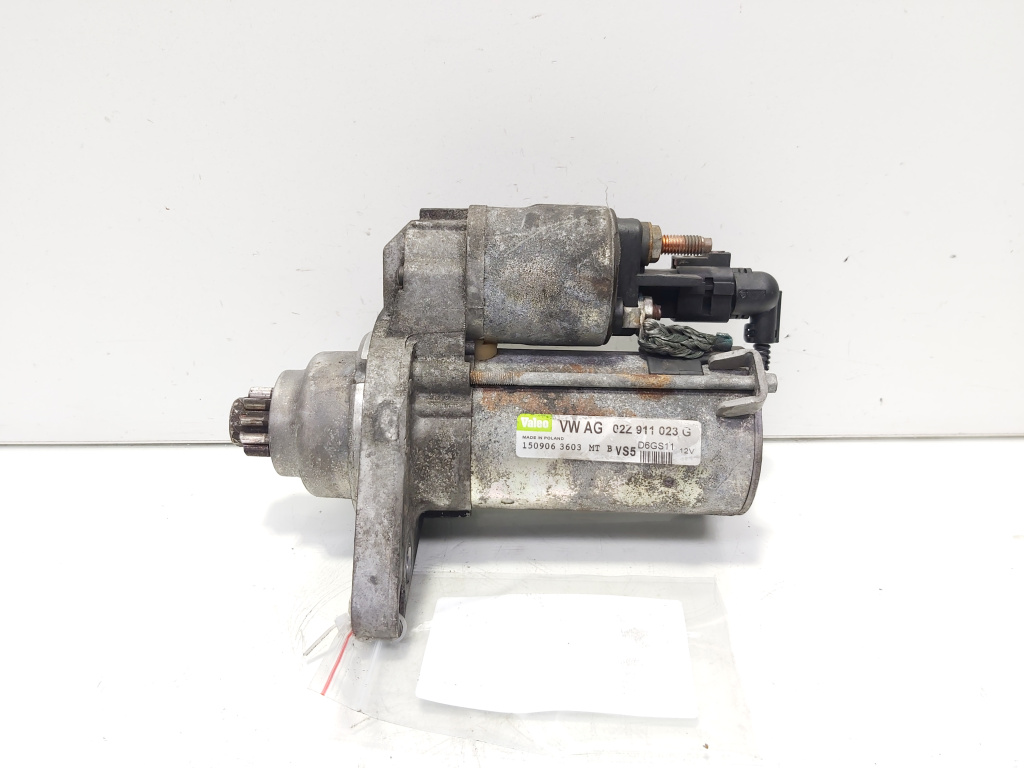 Electromotor Valeo, cod 02Z911023G, Seat Leon (1P1) 1.4 TSI, CAX, 6 vit man (idi:643670)