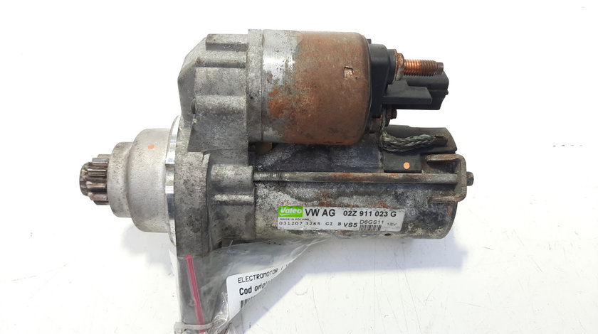 Electromotor Valeo, cod 02Z911023G, VW Jetta 4 (6Z), 1.4 TSI, CAX, 6 vit man (id:490769)