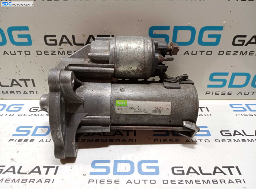 Electromotor VALEO Cu 9 Dinti Peugeot 307 1.4 1.6 2001 - 2008 Cod 9648644680 [M5832]