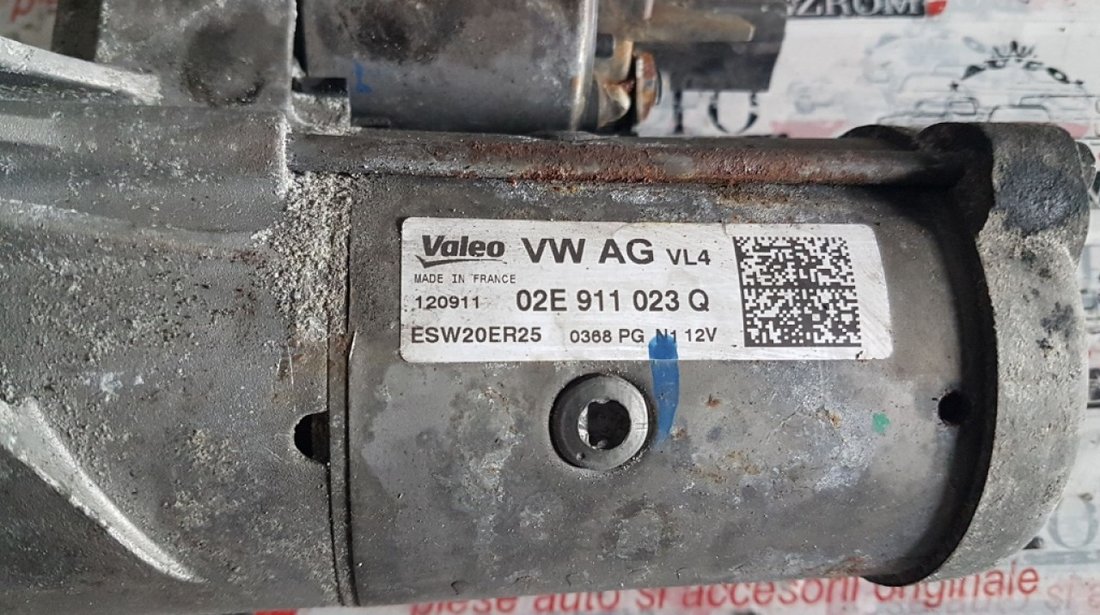 Electromotor Valeo vw golf 6 2.0 tdi clcb 140 cai 02E911023Q