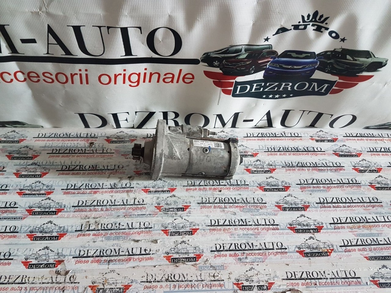 Electromotor Valeo vw touran 2.0 tdi cfhc 140 cai 02E911023Q