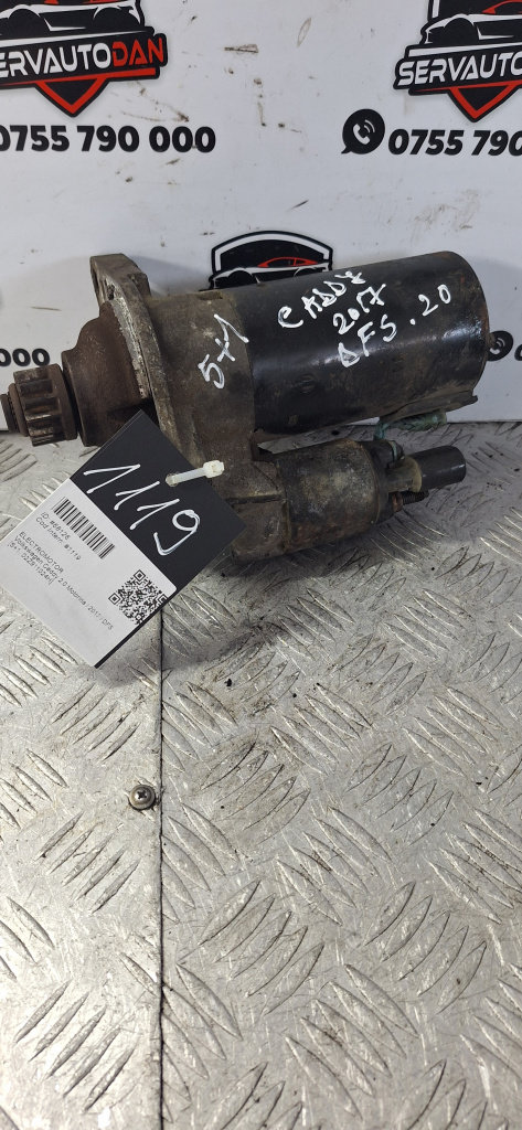 Electromotor Volkswagen Caddy 4 (2015-2020) 2.0 Motorina 2017, 5+1 / 02Z911024H