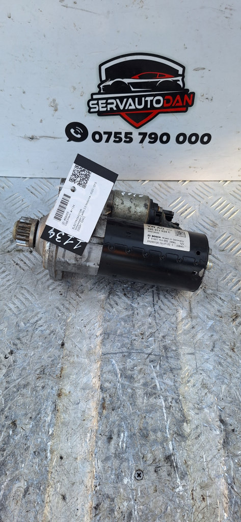 Electromotor Volkswagen Caddy 4 (2015-2020) 2.0 Motorina 2020, 02E911024C