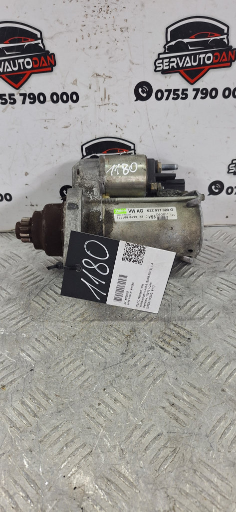 Electromotor Volkswagen Golf 6 (2008-2013) 1.4 Benzina 2010, 02Z911023G / 6+1