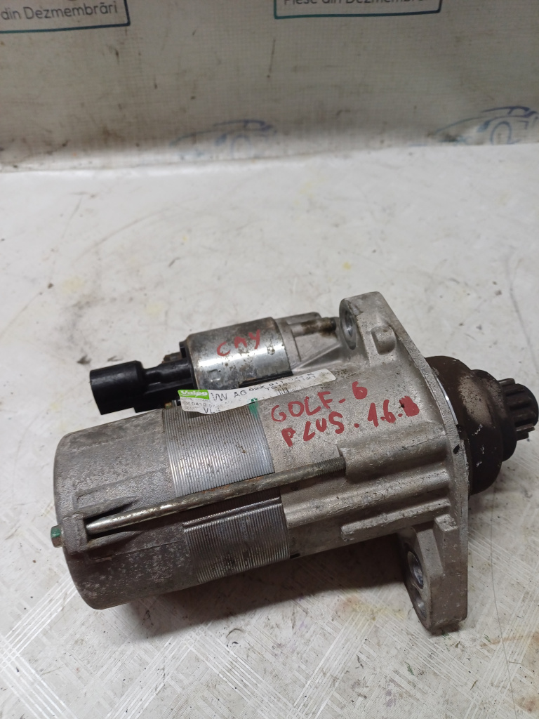 Electromotor Volkswagen Golf 6 Plus 1.6 Motorina 2010, 02Z911024K