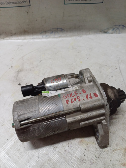 Electromotor Volkswagen Golf 6 Plus 1.6 Motorina 2010, 02Z911024K
