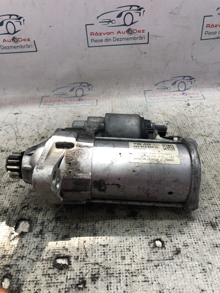 Electromotor Volkswagen Golf 7 1.4 Benzina 2013, 02Z911024G