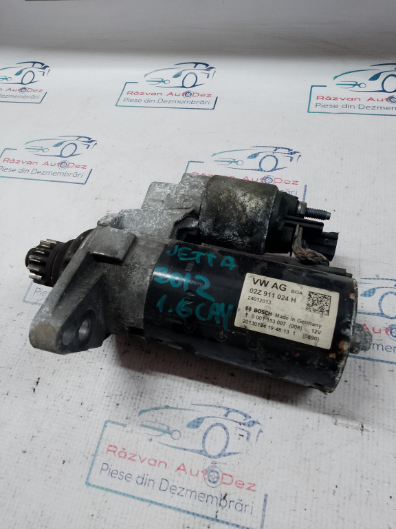 Electromotor Volkswagen Jetta 1.6 Motorina 2012, 02Z911024H