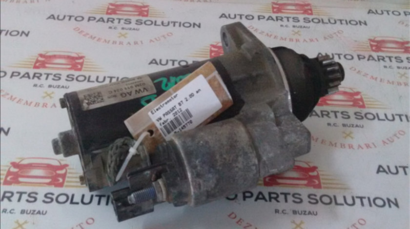 Electromotor VOLKSWAGEN PASSAT B7 2010-2014