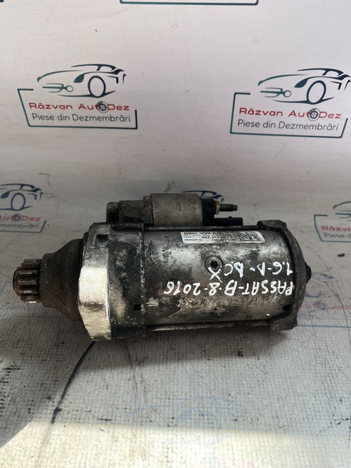 Electromotor Volkswagen Passat B8 1.6 Motorina 2016, 02Z911021K