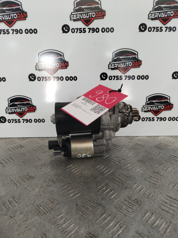 Electromotor Volkswagen Polo 5 (2009-2017) [6R] 1.2 Benzina 2012, 02T911023R