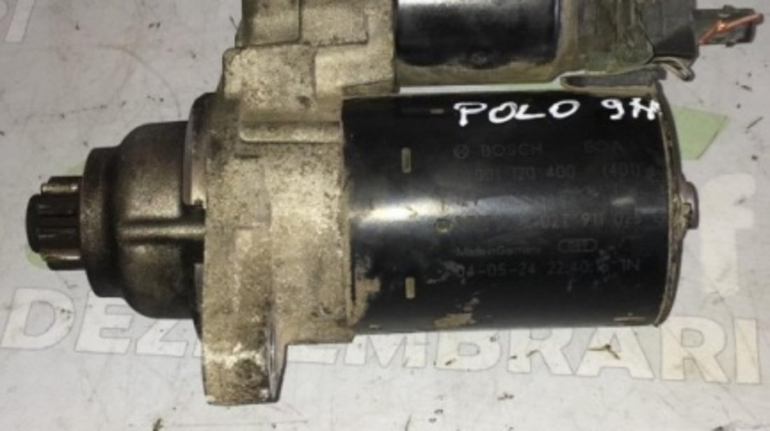 Electromotor Volkswagen POLO IV (Typ 6Q/9N/9N3; 20022009) 1.2I 001120400 02t911023g