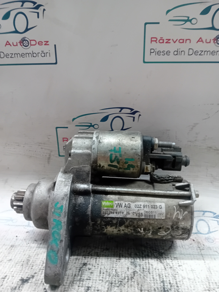 Electromotor Volkswagen Scirocco 1.4 Benzina 2011, 02Z911023G