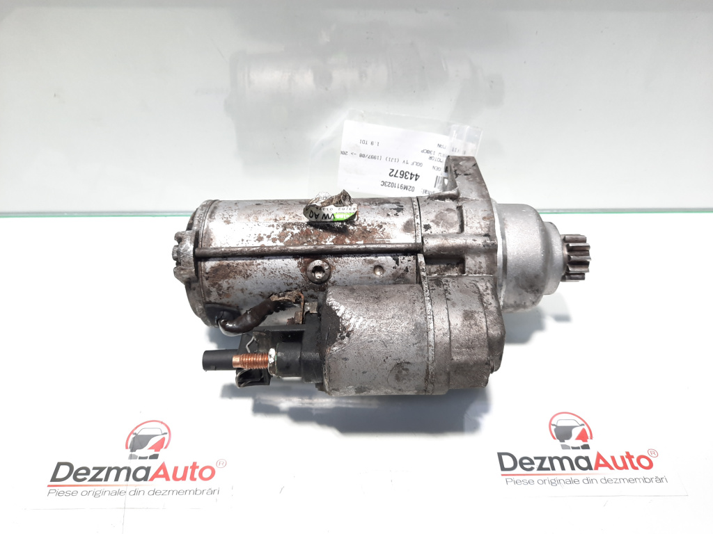 Electromotor, Vw Golf 4 (1J1) [Fabr 1997-2004] 1.9 tdi, ASZ, 02M911023C, 6 vit man (id:443672)