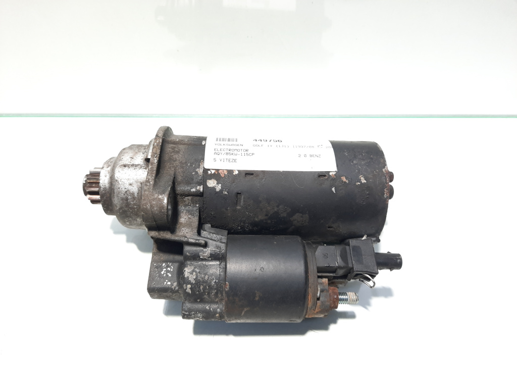 Electromotor, Vw Golf 4 (1J1) [Fabr 1997-2004] 2.0 b, AQY, 02A911023L, 5 vit man (id:449756)