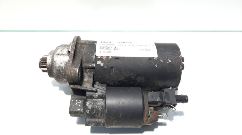 Electromotor, Vw Golf 4 (1J1) [Fabr 1997-2004] 2.0 b, AQY, 02A911023L, 5 vit man (id:449756)