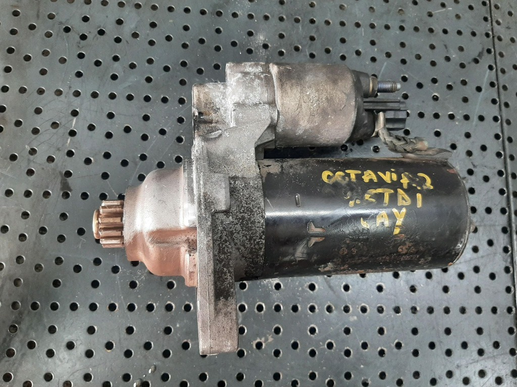 Electromotor vw golf 5 6 skoda octavia 2 seat leon 1.6 tdi 02z911023n 0001123028