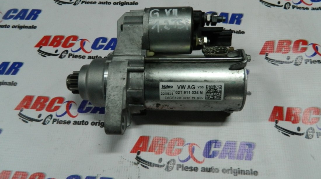 Electromotor VW Golf 7 1.2 TSI cod: 02T911024M