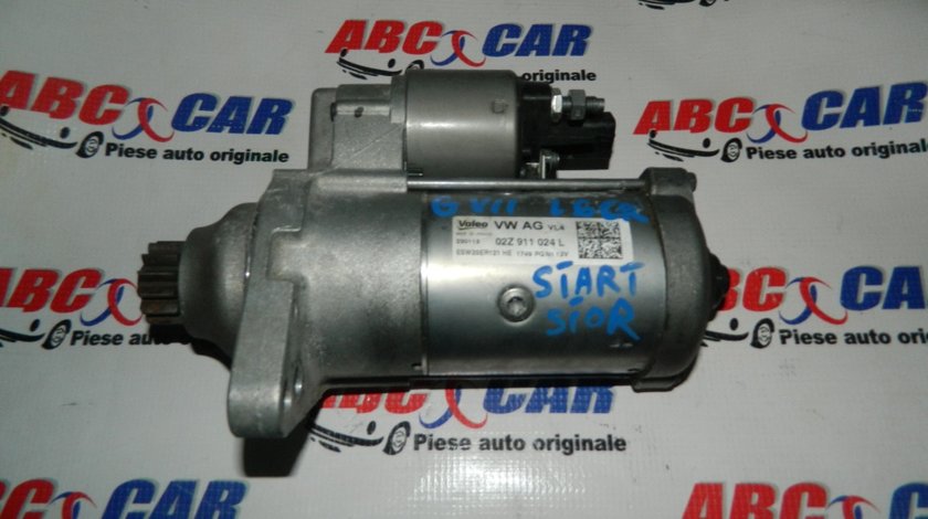 Electromotor VW Golf 7 1.6 CR cu start - stop cod: 02Z911024L