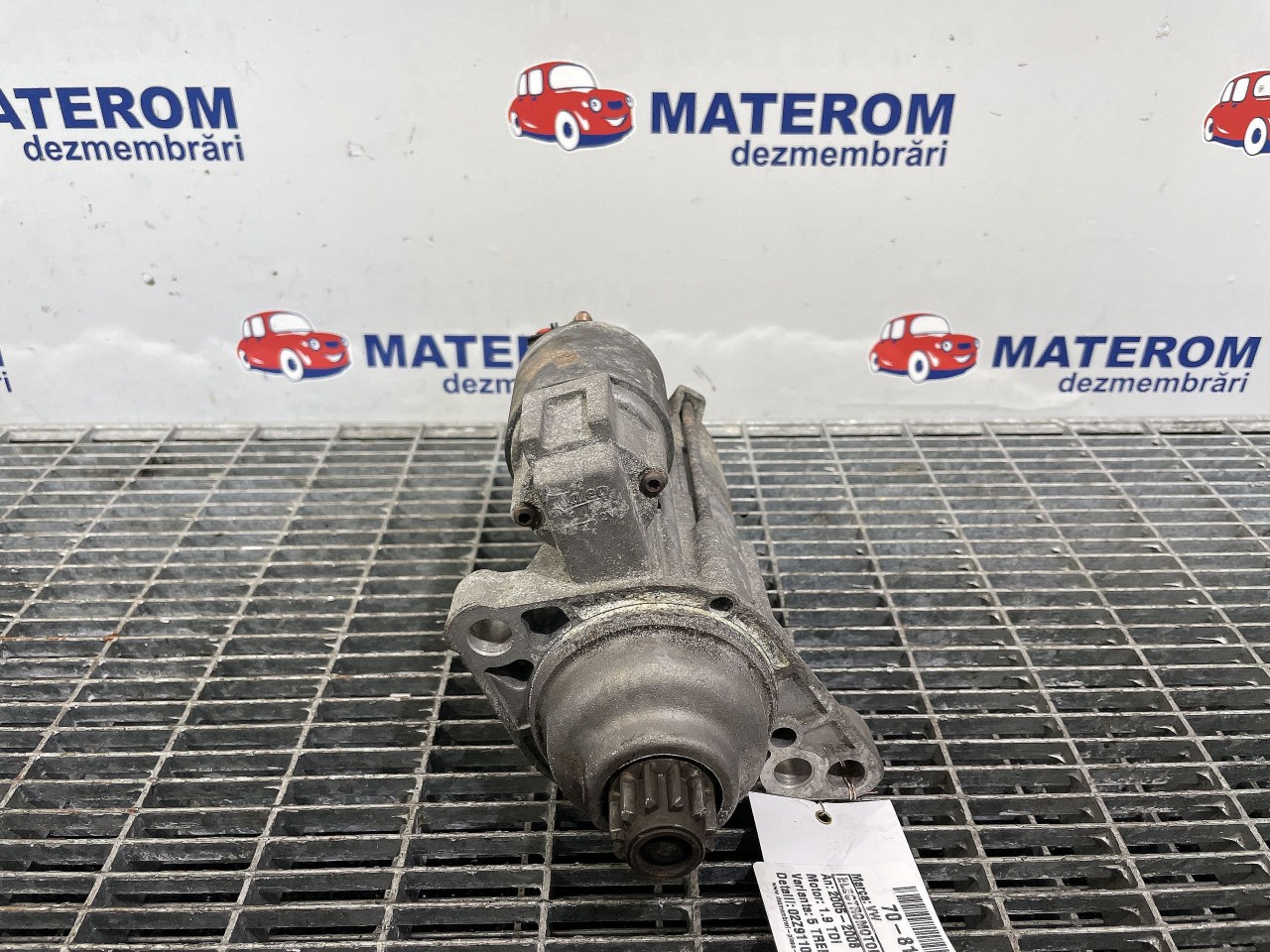 ELECTROMOTOR VW GOLF PLUS 1.9 TDI - (2005 2008)