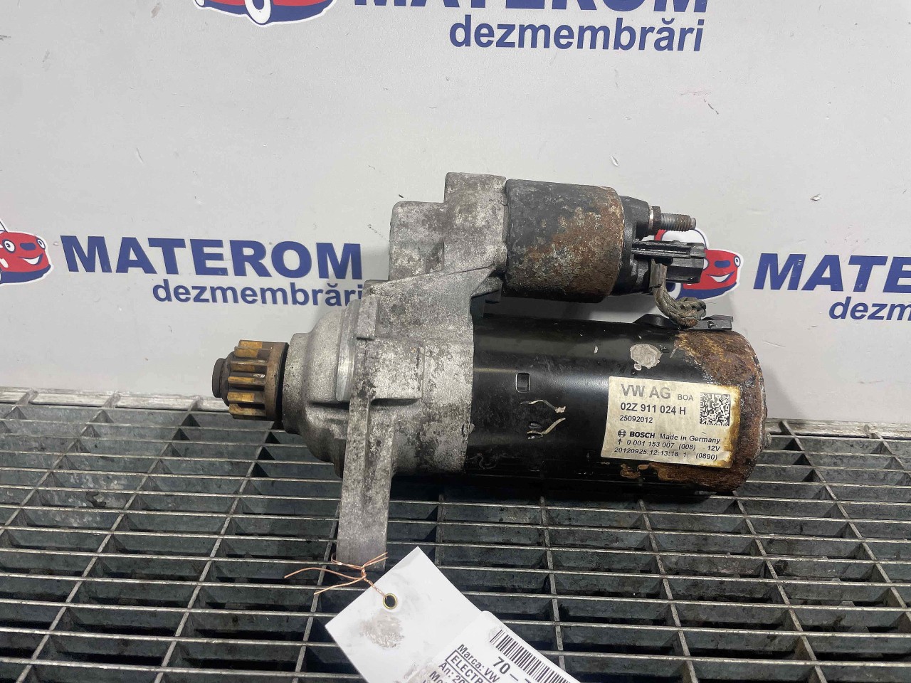 ELECTROMOTOR VW GOLF VI 1.6 TDI - (2008 2012)