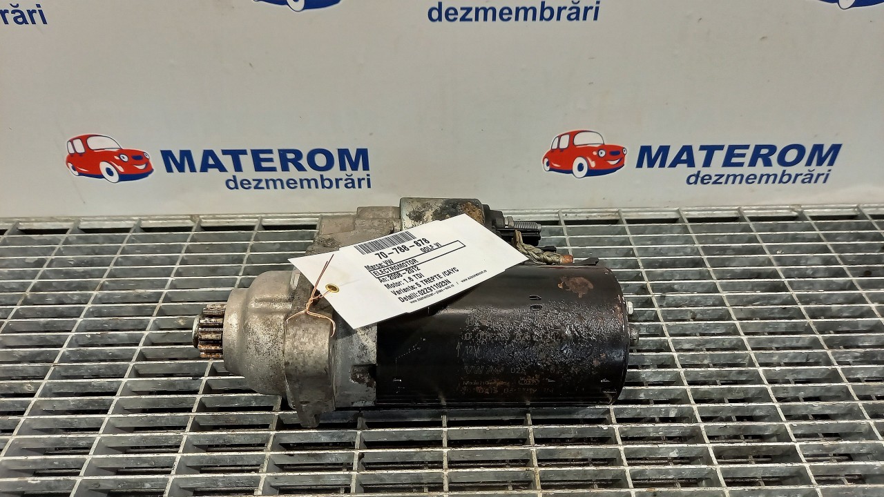ELECTROMOTOR VW GOLF VI 1.6 TDI - (2008 2012)