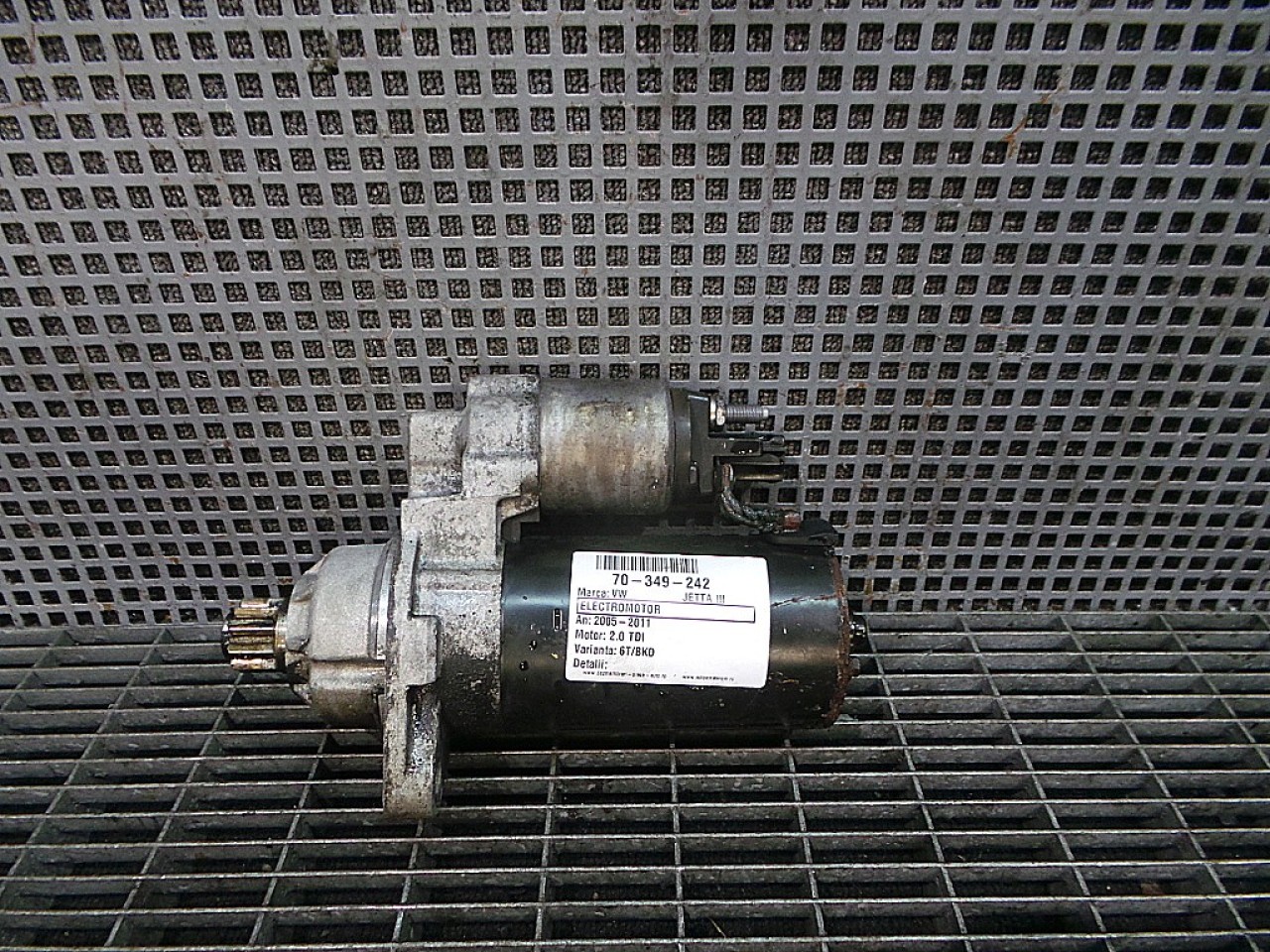 ELECTROMOTOR VW JETTA III JETTA III 2.0 TDI - (2005 2010)