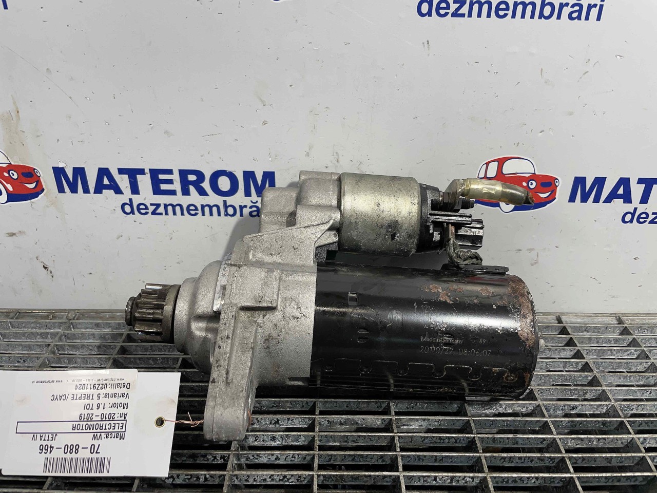 ELECTROMOTOR VW JETTA IV 1.6 TDI - (2010 2019)