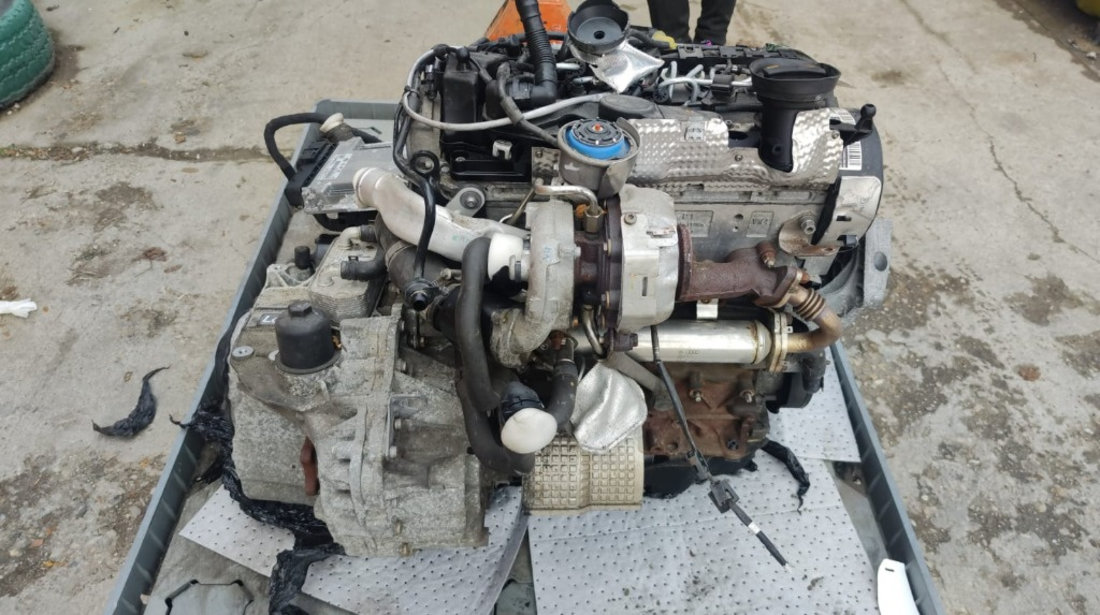 Electromotor Vw Passat B6 2.0 TDI cod motor CBB ,transmisie automata, an 2010