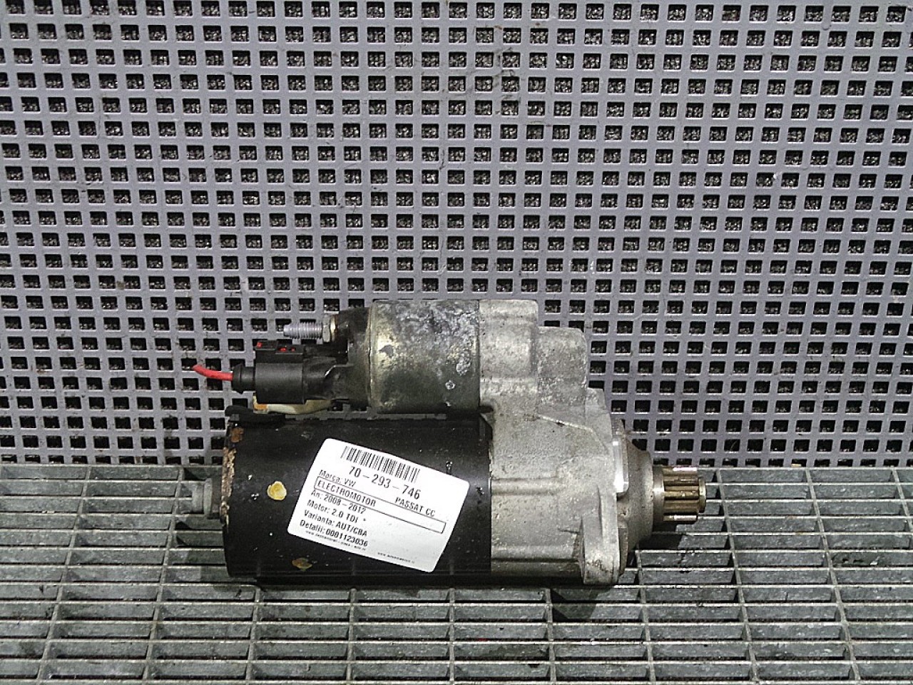 ELECTROMOTOR VW PASSAT CC 2.0 TDI - (2008 2012)