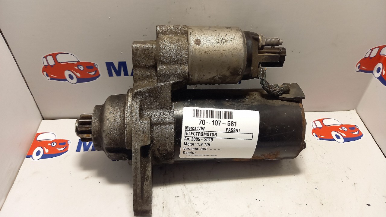 ELECTROMOTOR VW PASSAT PASSAT 1.9 TDI - (2005 2010)