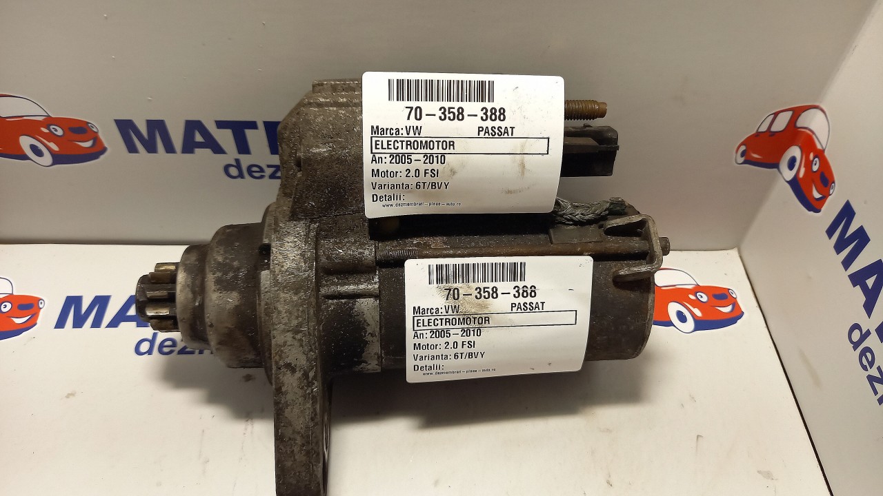 ELECTROMOTOR VW PASSAT PASSAT 2.0 FSI - (2005 2010)