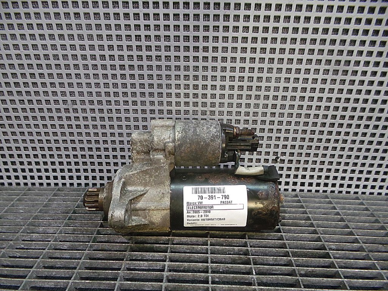 ELECTROMOTOR VW PASSAT PASSAT 2.0 TDI - (2005 2010)
