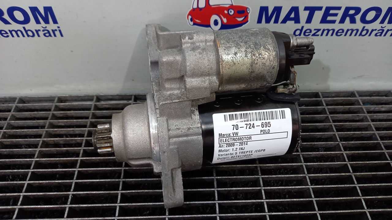 ELECTROMOTOR VW POLO 1.2 INJ - (2009 2014)