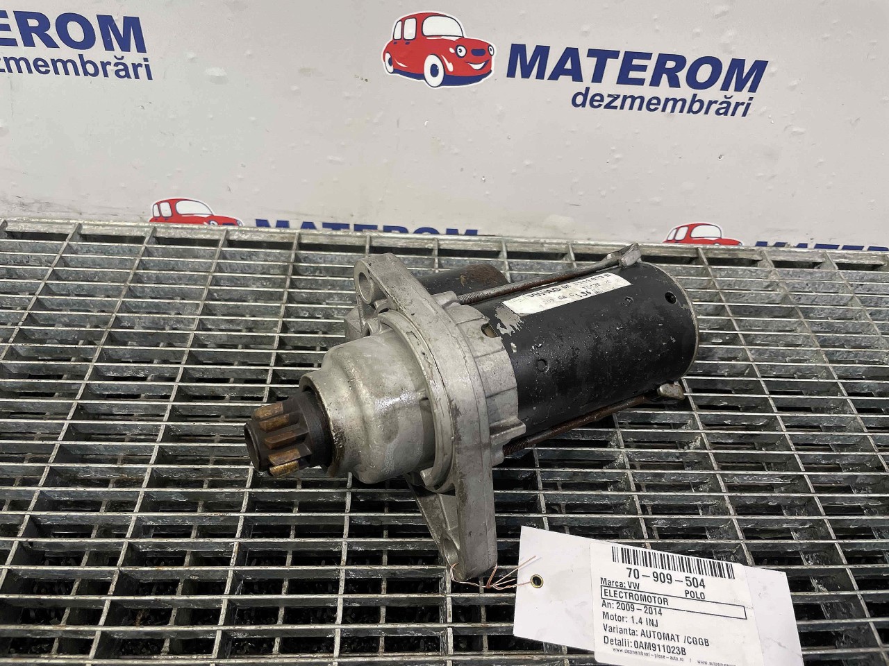 ELECTROMOTOR VW POLO 1.4 INJ - (2009 2014)