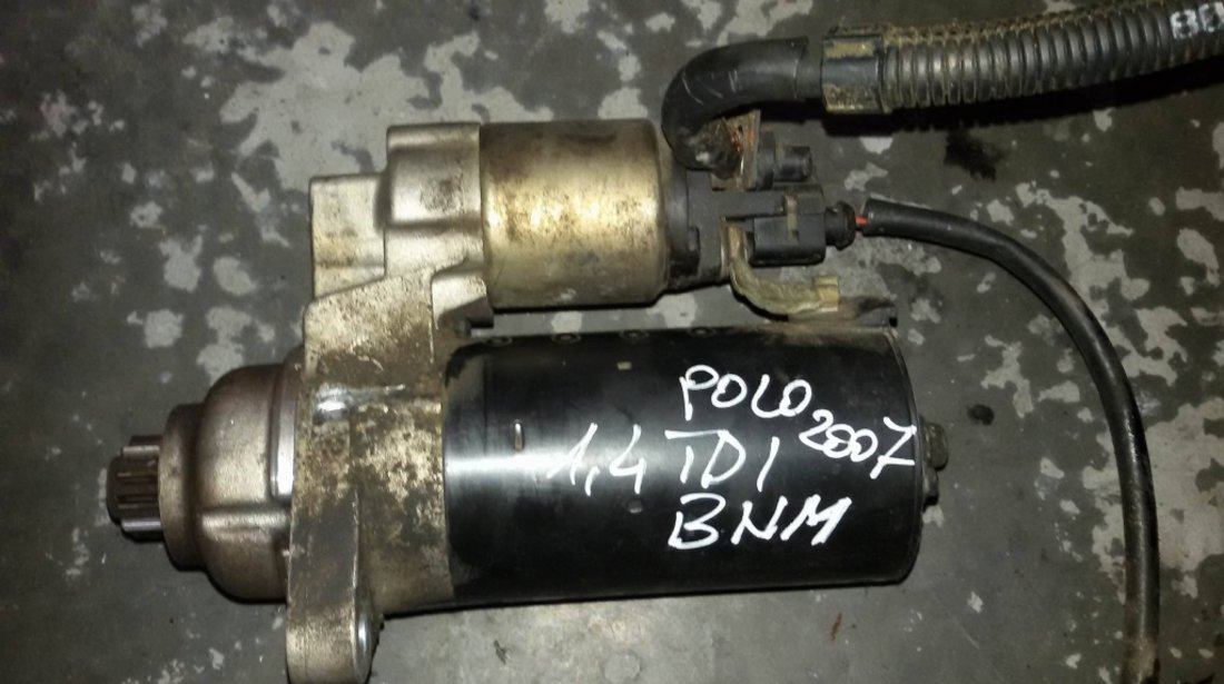 Electromotor vw polo 1.4 tdi 2007 bnm 0001123018