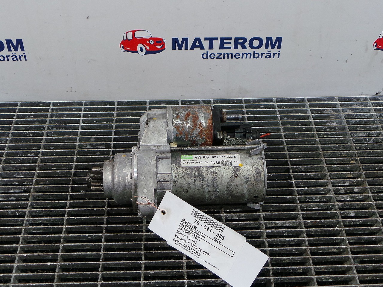 ELECTROMOTOR VW POLO POLO 1.2 INJ - (2009 2014)