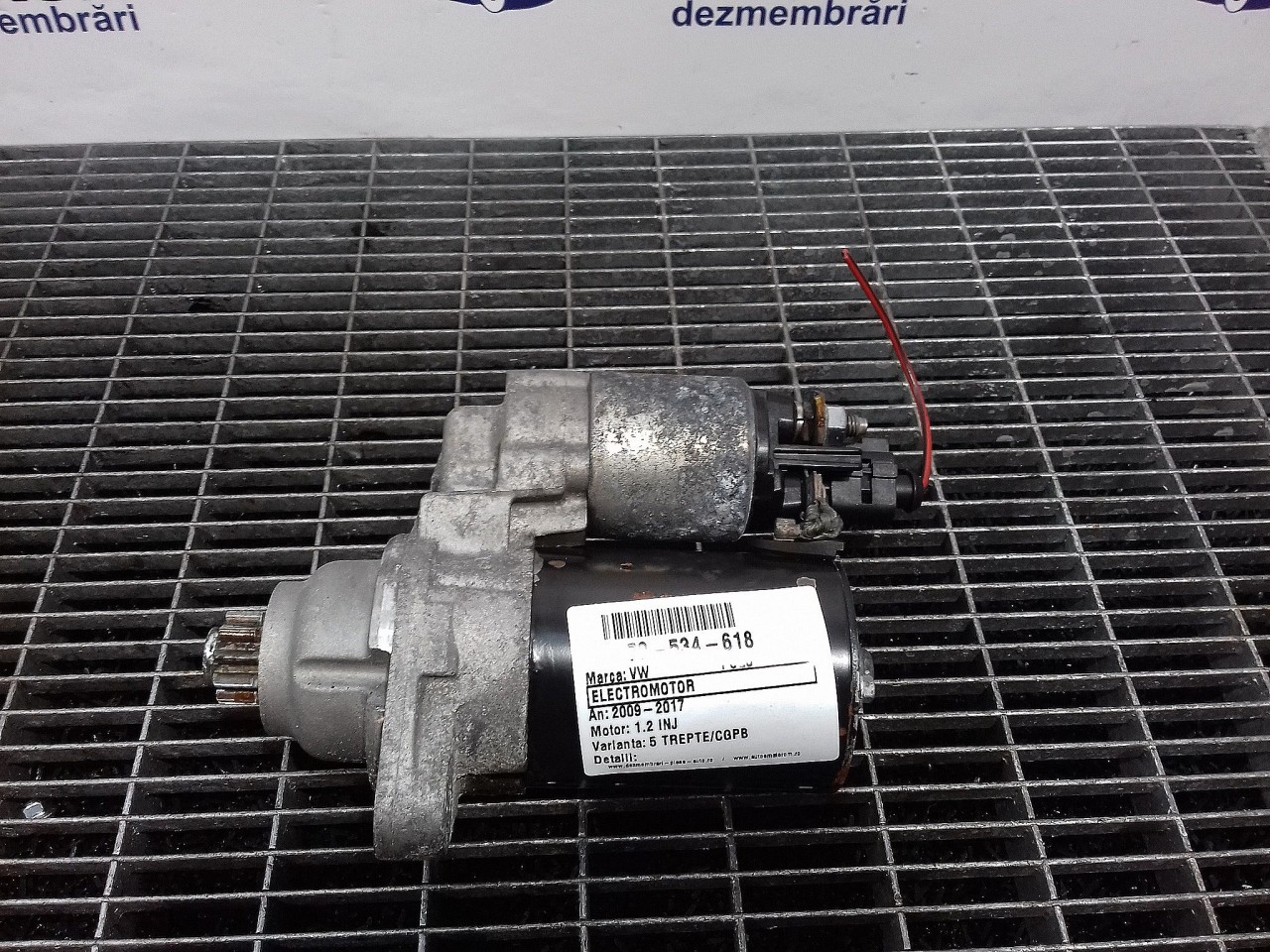 ELECTROMOTOR VW POLO POLO 1.2 INJ - (2009 2014)